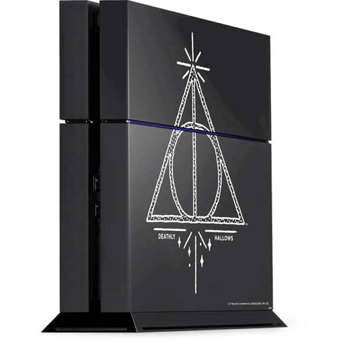 Wizarding Worlds Harry Potter Deathly Hallows Symbol PS4 Console Skin