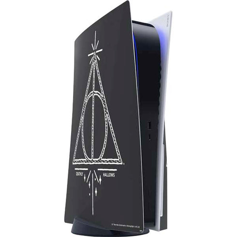 Wizarding Worlds Harry Potter Deathly Hallows Symbol PS5 Console Skin