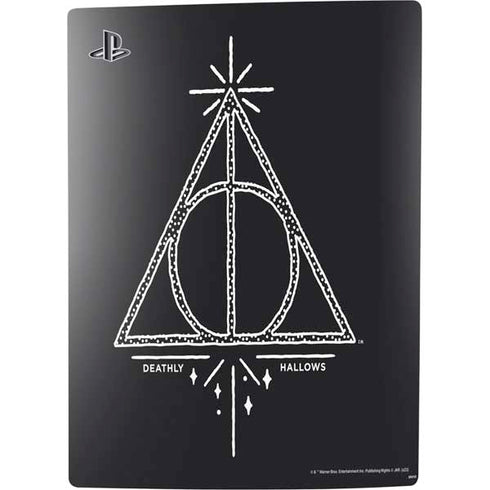Wizarding Worlds Harry Potter Deathly Hallows Symbol PS5 Console Skin