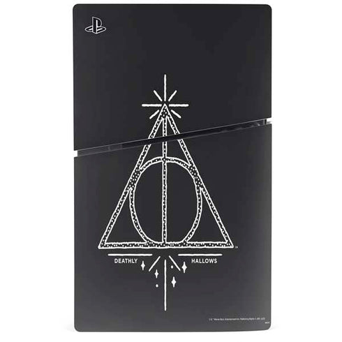 Wizarding Worlds Harry Potter Deathly Hallows Symbol PS5 Slim Digital Edition Bundle Skin