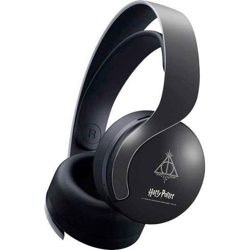 Wizarding Worlds Harry Potter Deathly Hallows Symbol PULSE 3D Wireless Headset for PS5 Skin