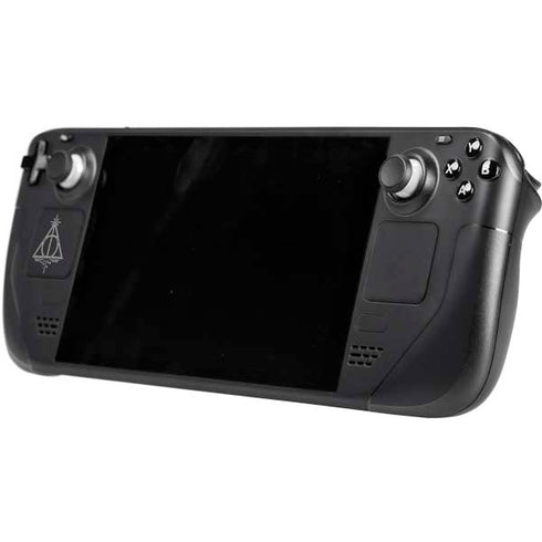 Wizarding Worlds Harry Potter Deathly Hallows Symbol Steam Deck Handheld Gaming Computer Skin