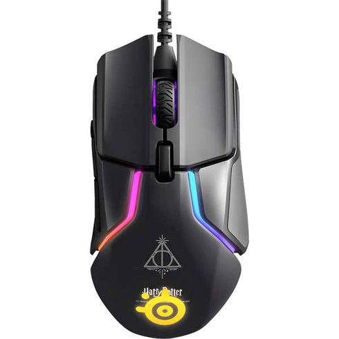 Wizarding Worlds Harry Potter Deathly Hallows Symbol SteelSeries Rival 600 Gaming Mouse Skin