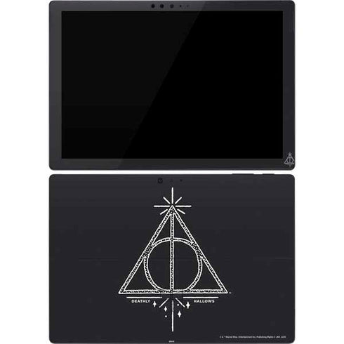 Wizarding Worlds Harry Potter Deathly Hallows Symbol Surface Pro 7 Skin