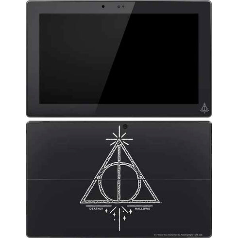 Wizarding Worlds Harry Potter Deathly Hallows Symbol Surface Pro Tablet Skin