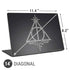 Wizarding Worlds Harry Potter Deathly Hallows Symbol Universal Laptop 14in (11.4 x 8.2in) Skin