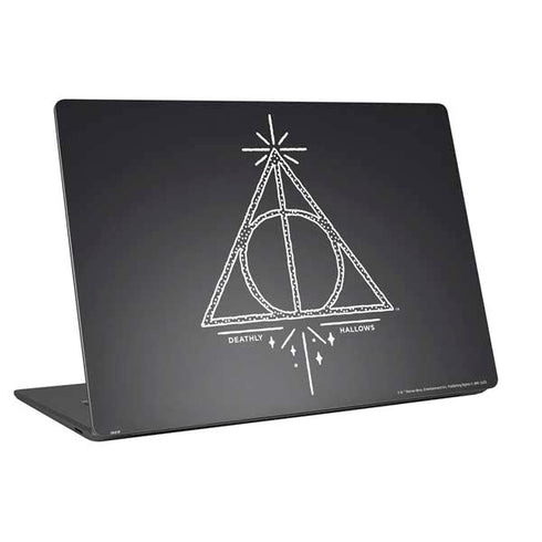 Wizarding Worlds Harry Potter Deathly Hallows Symbol Universal Laptop 14in (11.4 x 8.2in) Skin
