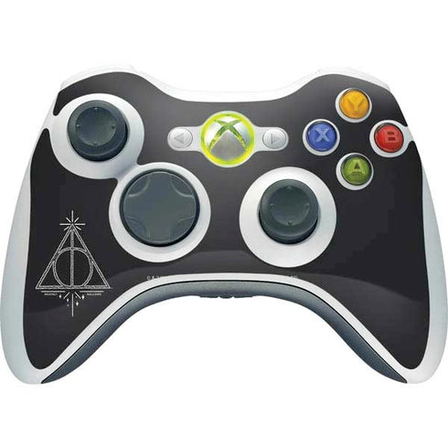 Wizarding Worlds Harry Potter Deathly Hallows Symbol Xbox 360 Wireless Controller Skin
