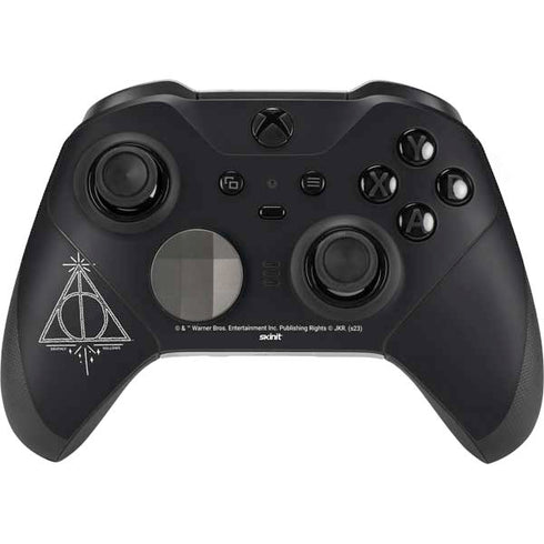 Wizarding Worlds Harry Potter Deathly Hallows Symbol Xbox Elite Wireless Controller Series 2 Skin