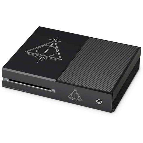 Wizarding Worlds Harry Potter Deathly Hallows Symbol Xbox One Console Skin