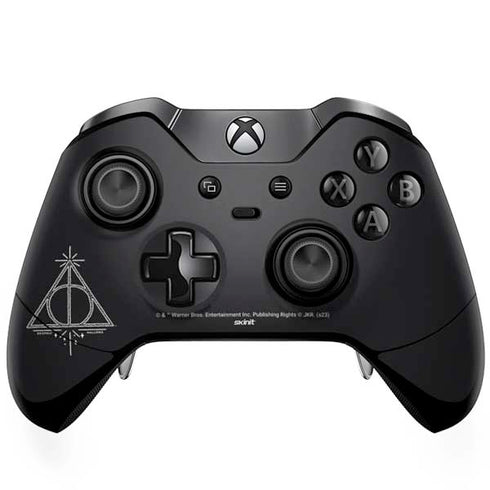 Wizarding Worlds Harry Potter Deathly Hallows Symbol Xbox One Elite Controller Skin
