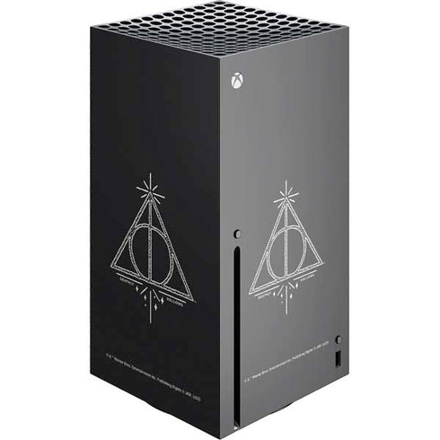 Wizarding Worlds Harry Potter Deathly Hallows Symbol Xbox Series X Console Skin