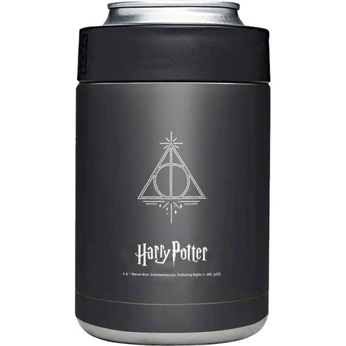Wizarding Worlds Harry Potter Deathly Hallows Symbol Yeti Colster Can Insulator Skin