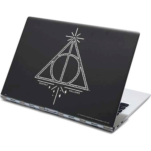 Wizarding Worlds Harry Potter Deathly Hallows Symbol Yoga 910 2-in-1 14in Touch-Screen Skin