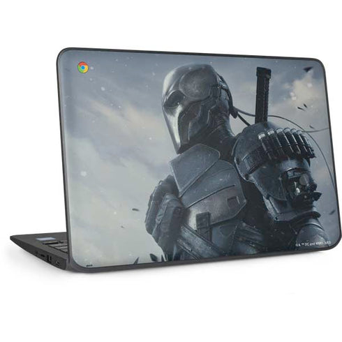 DC Comics Arkham Origins Deathstroke HP Chromebook Skin