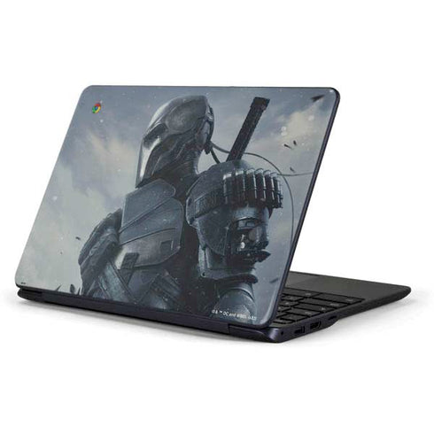 DC Comics Arkham Origins Deathstroke Samsung Chromebook Skin