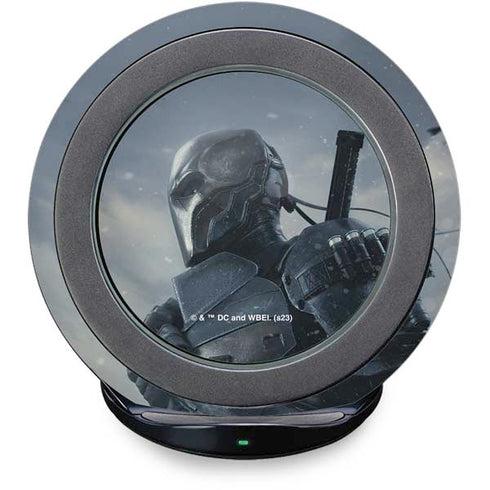 DC Comics Arkham Origins Deathstroke Fast Charge Wireless Charging Stand Skin