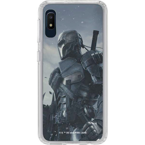 DC Comics Arkham Origins Deathstroke Galaxy A10e Clear Case