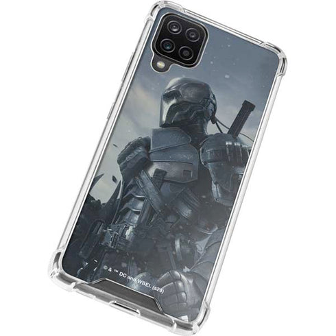 DC Comics Arkham Origins Deathstroke Galaxy A12 Clear Case