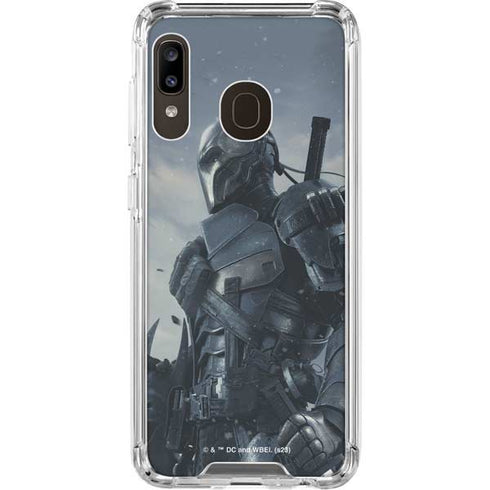 DC Comics Arkham Origins Deathstroke Galaxy A30 Clear Case