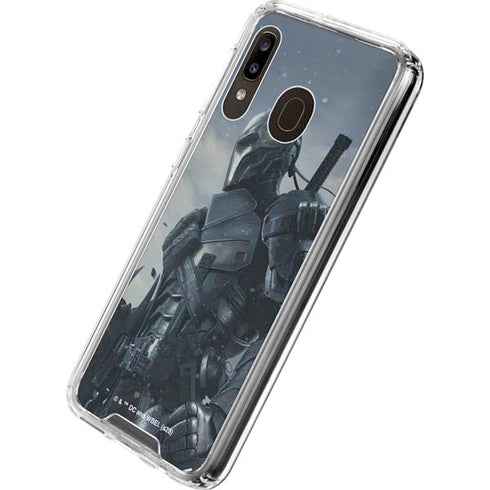 DC Comics Arkham Origins Deathstroke Galaxy A30 Clear Case