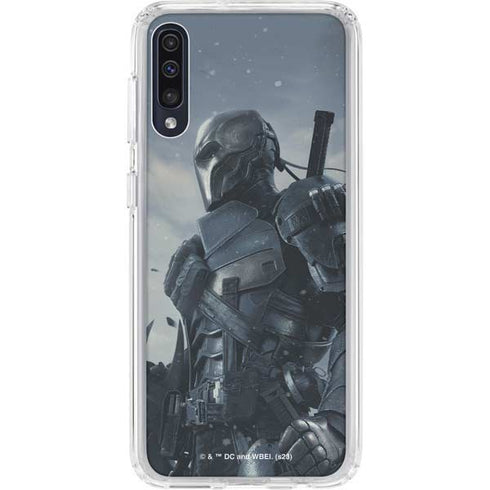 DC Comics Arkham Origins Deathstroke Galaxy A50 Clear Case