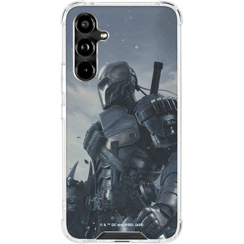 DC Comics Arkham Origins Deathstroke Galaxy A54 5G Clear Case