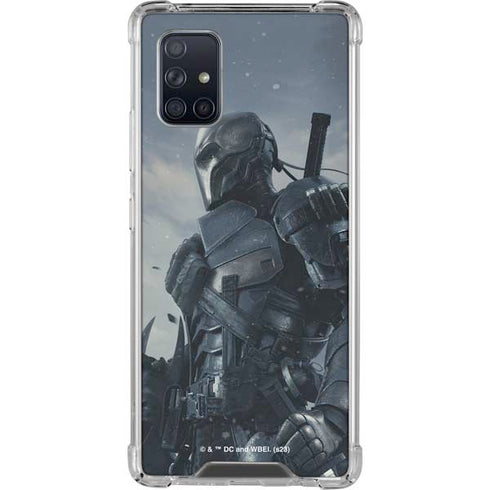 DC Comics Arkham Origins Deathstroke Galaxy A71 5G Clear Case