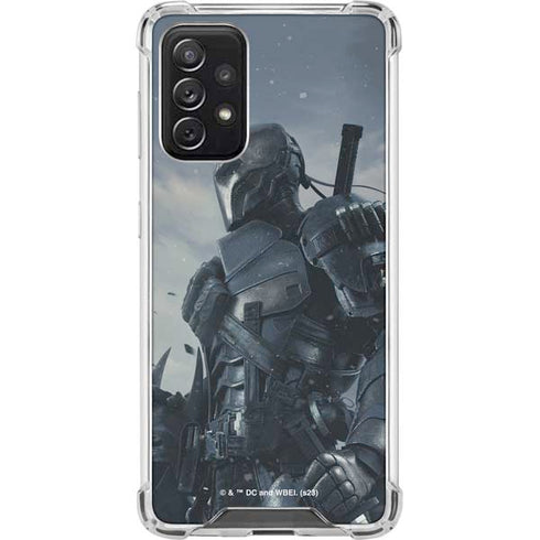 DC Comics Arkham Origins Deathstroke Galaxy A72 5G Clear Case