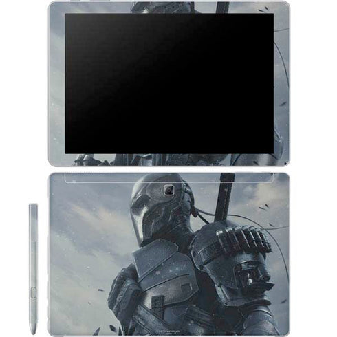DC Comics Arkham Origins Deathstroke Galaxy Book 12in Skin