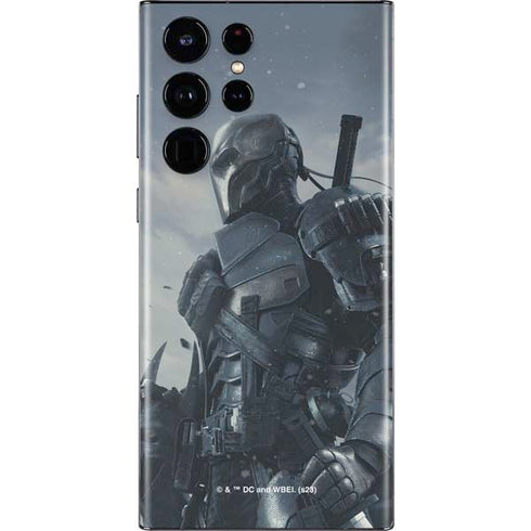 DC Comics Arkham Origins Deathstroke Galaxy S22 Ultra Skin
