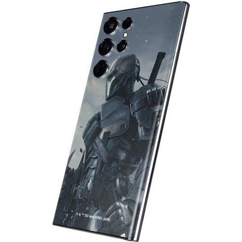 DC Comics Arkham Origins Deathstroke Galaxy S22 Ultra Skin