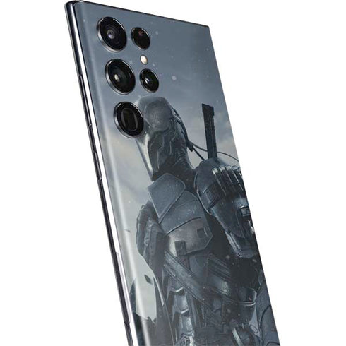 DC Comics Arkham Origins Deathstroke Galaxy S22 Ultra Skin