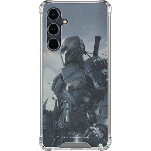 DC Comics Arkham Origins Deathstroke Galaxy S23 FE Clear Case