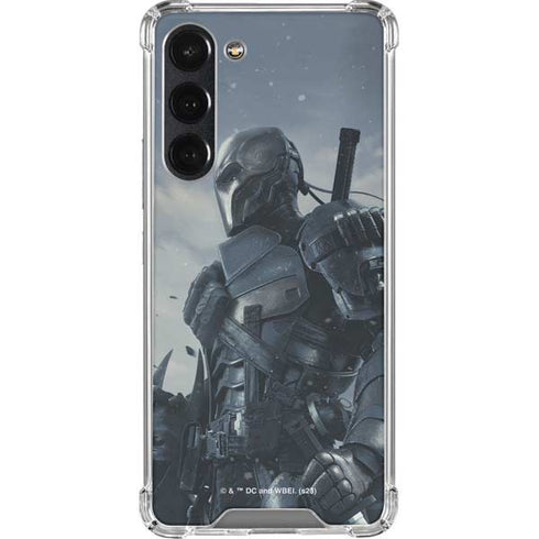 DC Comics Arkham Origins Deathstroke Galaxy S23 Plus Clear Case