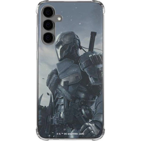 DC Comics Arkham Origins Deathstroke Galaxy S24 Plus Clear Case