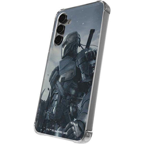 DC Comics Arkham Origins Deathstroke Galaxy S24 Plus Clear Case