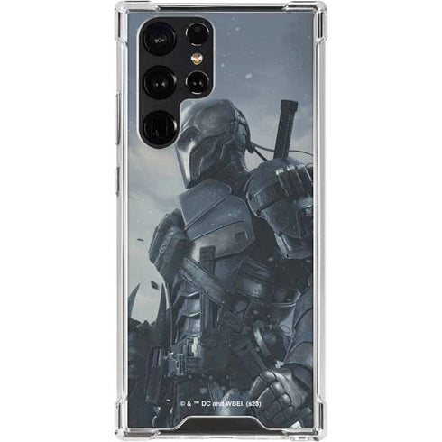 DC Comics Arkham Origins Deathstroke Galaxy S24 Ultra Clear Case