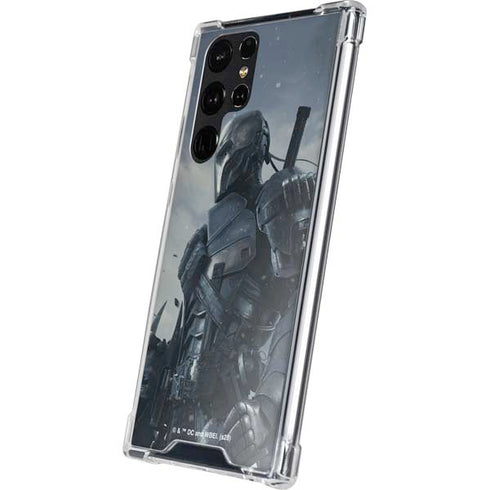 DC Comics Arkham Origins Deathstroke Galaxy S24 Ultra Clear Case