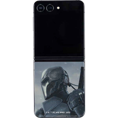DC Comics Arkham Origins Deathstroke Galaxy Z Flip5 5G Skin