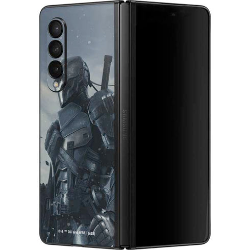 DC Comics Arkham Origins Deathstroke Galaxy Z Fold3 5G Skin