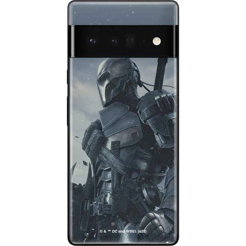 DC Comics Arkham Origins Deathstroke Google Pixel 6 Pro Skin