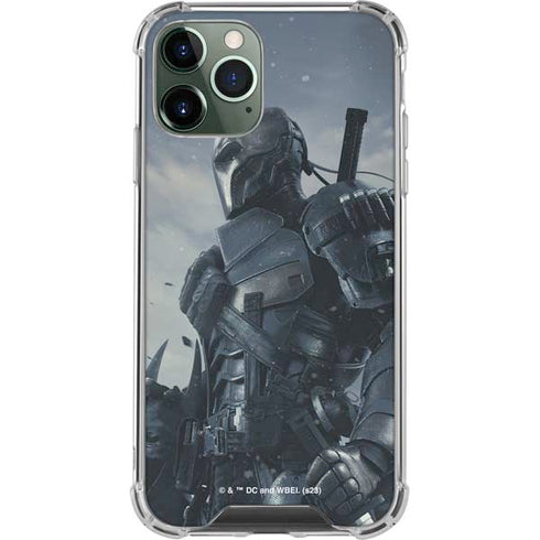 DC Comics Arkham Origins Deathstroke iPhone 11 Pro Max Clear Case