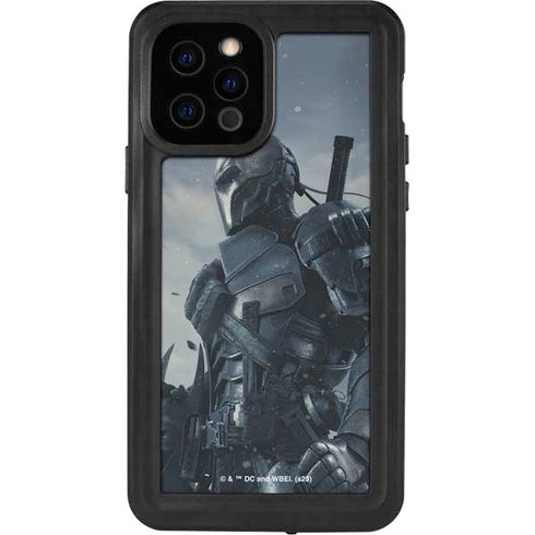 DC Comics Arkham Origins Deathstroke iPhone 12 Pro Waterproof Case