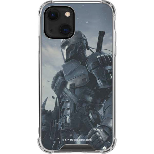 DC Comics Arkham Origins Deathstroke iPhone 14 Clear Case
