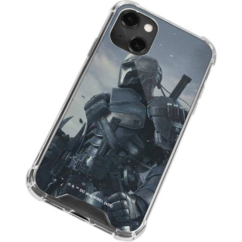 DC Comics Arkham Origins Deathstroke iPhone 14 Plus Clear Case