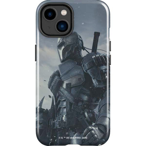 DC Comics Arkham Origins Deathstroke iPhone 15 Plus Impact Case