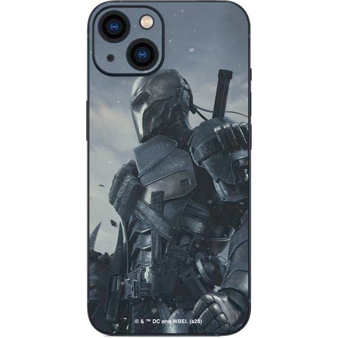 DC Comics Arkham Origins Deathstroke iPhone 15 Plus Skin