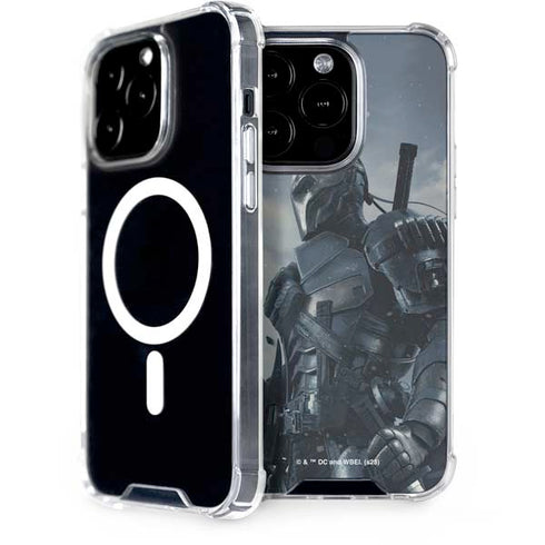 DC Comics Arkham Origins Deathstroke iPhone 15 Pro MagSafe Case