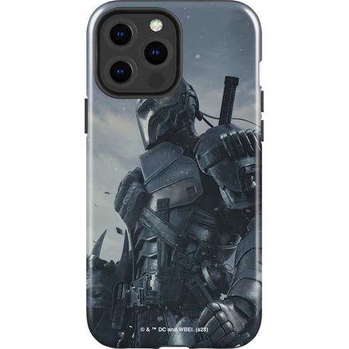 DC Comics Arkham Origins Deathstroke iPhone 14 Pro Max Impact Case